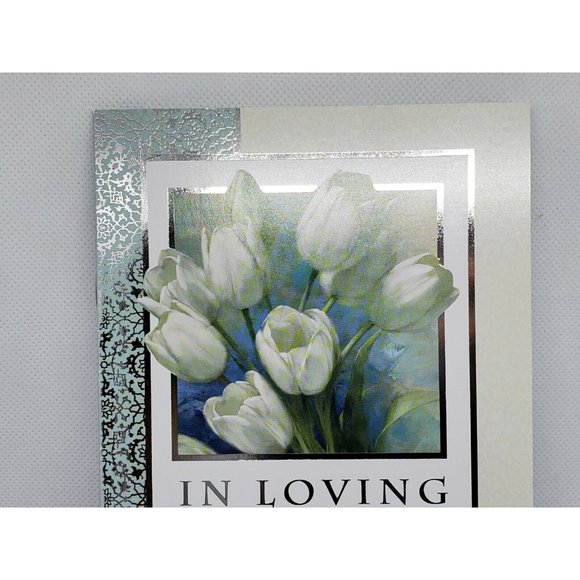 Sisters Of St Francis Of Assisi In Loving Memory Silver Foil Greeting Card - Picture 2 of 12